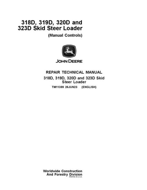 john deere 318d skid steer manual|john deere 318 owners manual.